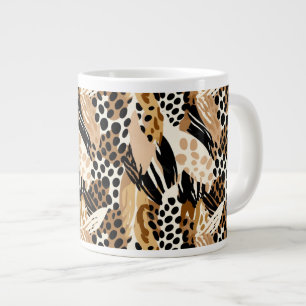 Empreinte de léopard Jumbo Mug