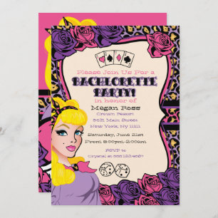 Empreinte de léopard rose, Invitations de la fête