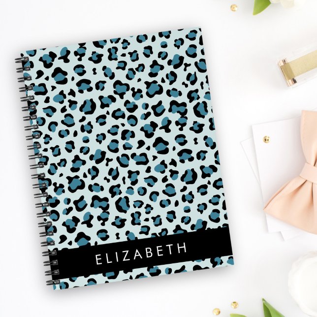 Empreinte de léopard, Spots, Leopard Bleu, Votre N (Créateur téléchargé)