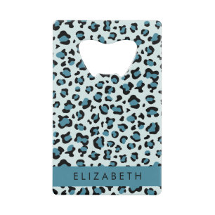 Empreinte de léopard, Spots, Leopard Bleu, Votre N