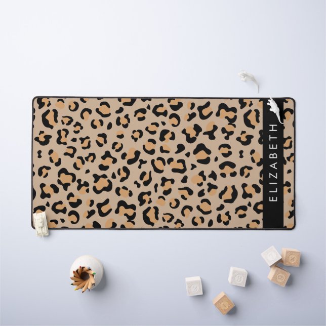 Empreinte de léopard, Spots, Leopard Brown, Votre  (Tableau pour enfants)