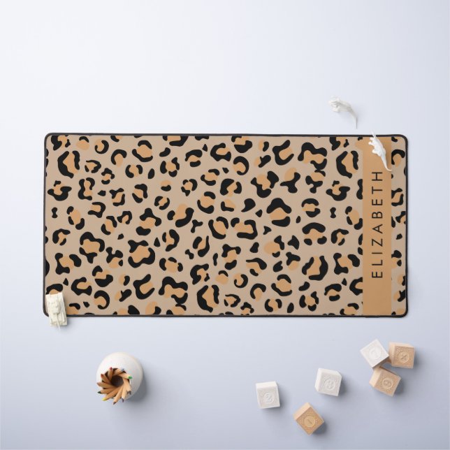 Empreinte de léopard, Spots, Leopard Brown, Votre  (Tableau pour enfants)