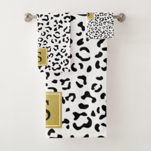 Empreinte de léopard, Spots, Noir Et Blanc, Monogr