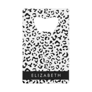 Empreinte de léopard, Spots, Noir Et Blanc, Votre