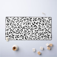 Empreinte de léopard, Zones Léopard, Noir Et Blanc
