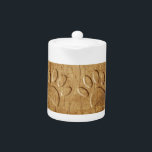 Empreinte de patte de chien en bois sculpté<br><div class="desc">Empreinte de patte de chien en bois sculpté. C'est une impression,  aucun bois n'est sculpté. Toutes les images numériques.</div>