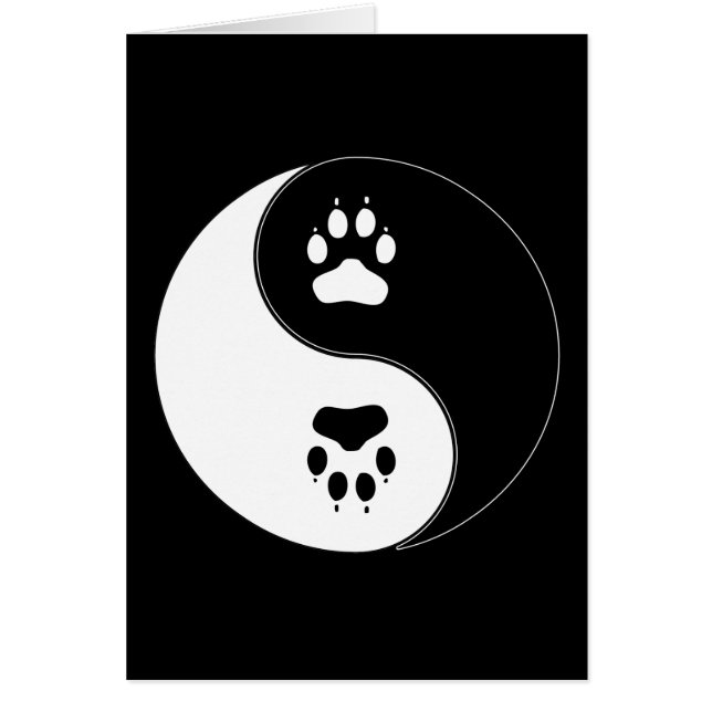 Empreinte de patte de Ying Yang (Devant)
