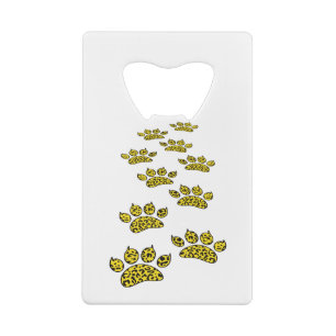 Empreinte de patte léopard