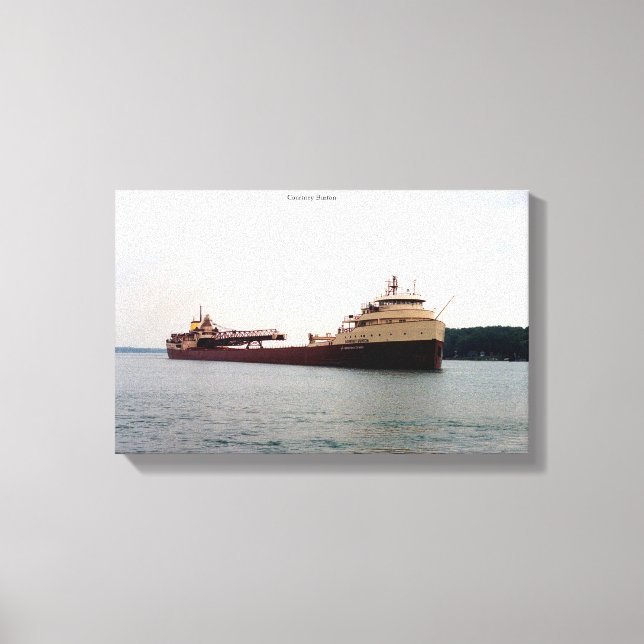 Empreinte de toile Courtney Burton (Recto)