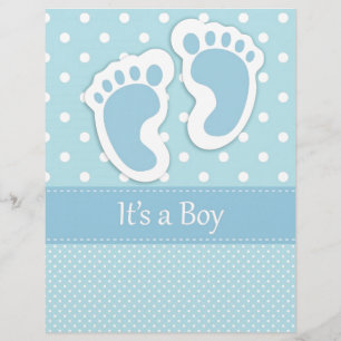 Empreintes bébé garçon adorables