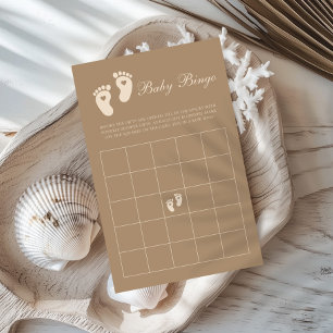 Empreintes Brown Sexe Révéler Bingo Bébé Jeu