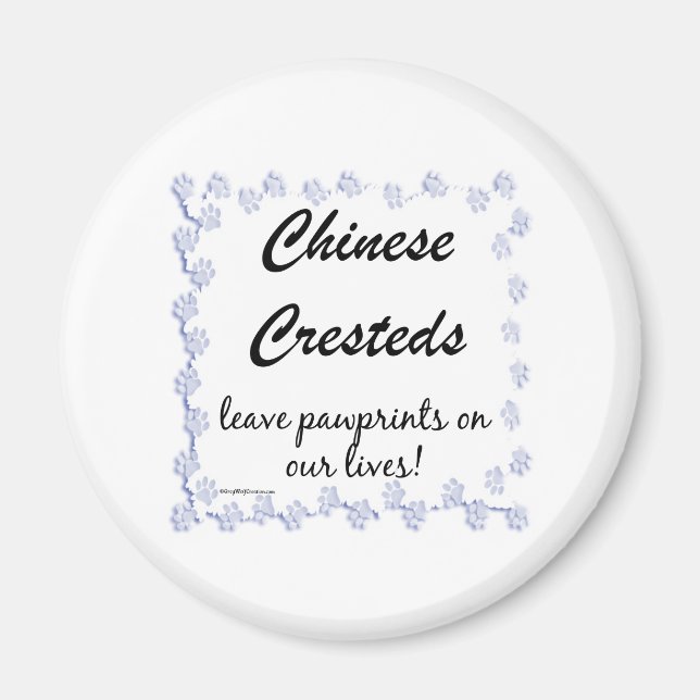 Empreintes chinoises - Aimant (Devant)
