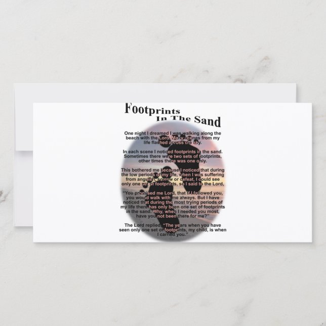 Empreintes dans le sable... (Devant)