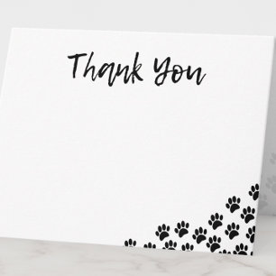 Empreintes de patte de chien Joyeux anniversaire d