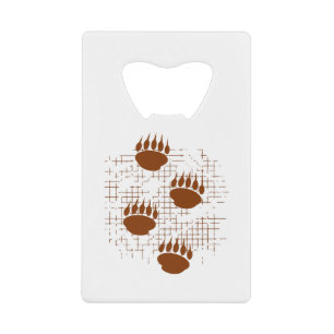 Empreintes de pattes De Cub Ours Sur Arrière - pla