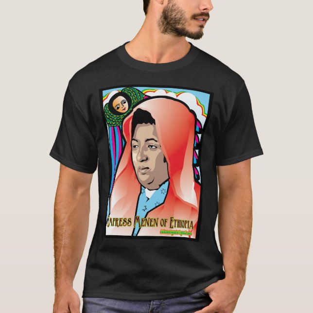 Empress Menen Jah Sunny Arts Design Tshirt (Devant)