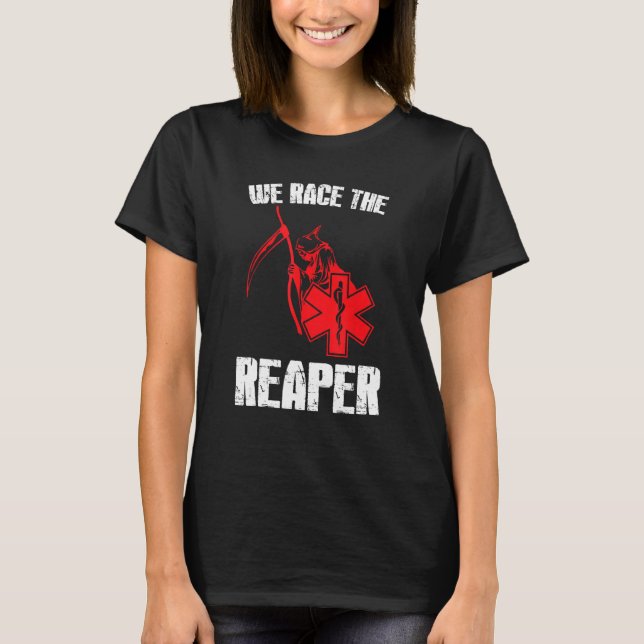 Emt, Ems et Paramedic TShirt Nous faisons la cours (Devant)