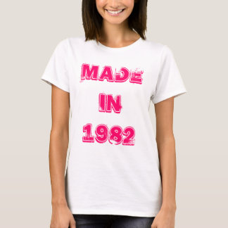 En 1982 T-shirt fait
