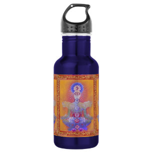 En Acier Inoxydable Bouteille d'eau CHAKRA SYSTEM