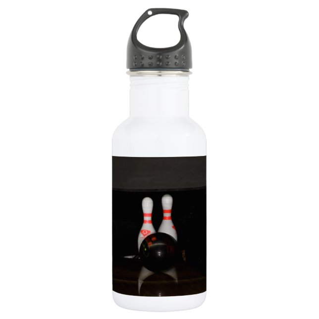 En Acier Inoxydable Bouteille d'eau de Bowling (Devant)