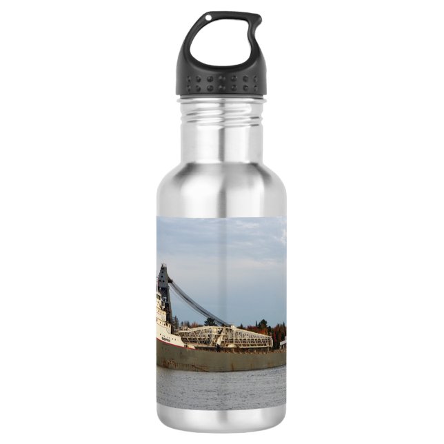 En Acier Inoxydable Bouteille d'eau de Saginaw (Devant)