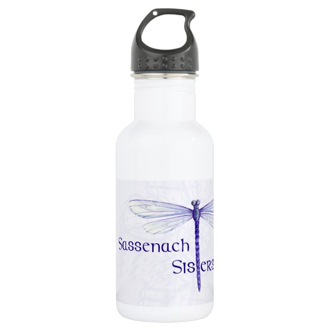 En Acier Inoxydable Bouteille d'eau de soeurs de Sassenach (Devant)