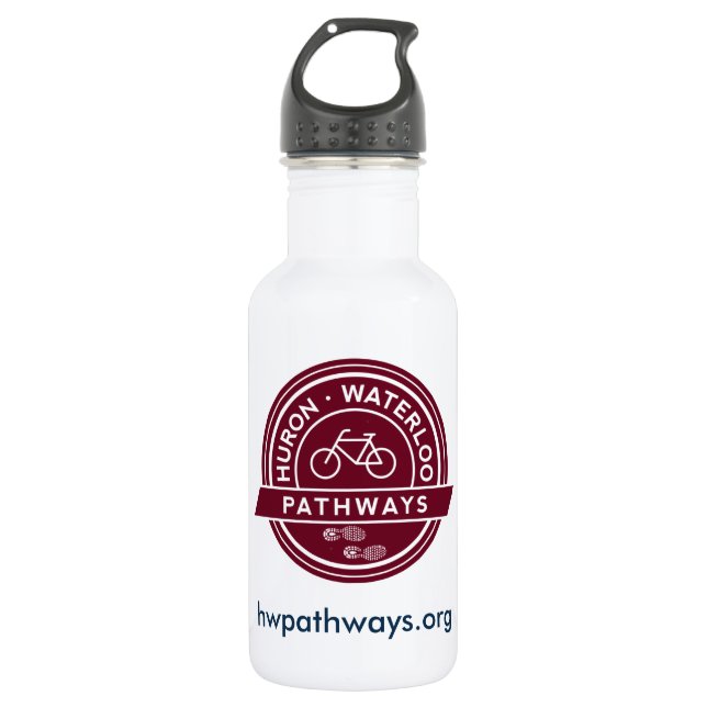 En Acier Inoxydable Bouteille d'eau du logo solides solubles de HWP (Devant)