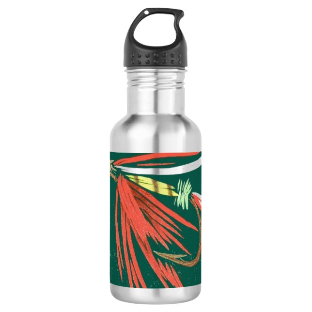 En Acier Inoxydable Bouteille d'eau mouillée (Devant)