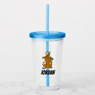 En Acrylique Scooby Doo Avec Verre Magnifiant