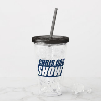 En Acrylique Verre Chris Gou Show Tumbler