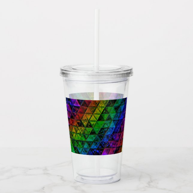 En Acrylique Verre de fierté (Devant)