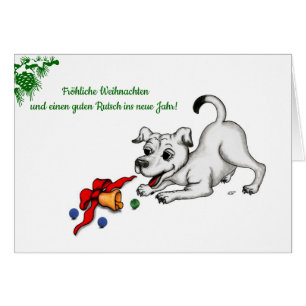 en allemand, Noël avec Chipe Cloche et Ball