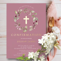 Collecte gracieuse Première invitation de confirma