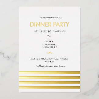 En Aluminium Créez Votre Propre Invitation Feuille D'aluminium