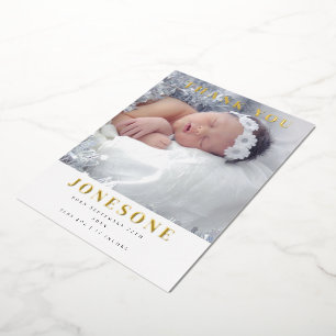 En Aluminium Éditeur d'images Foil Invitation