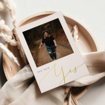 FOIL Moderne minimaliste invitation à la douche nu