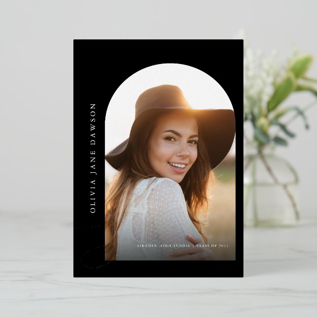 En Aluminium Gravure de l'or - Invitation de l'huile (Debout devant)