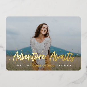 En Aluminium Invitation à l'obtention d'un diplôme d'études sec