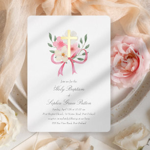 En Aluminium Invitation de la vraie croix de pétrole