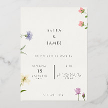 Invitation de mariage élégant | Modèle modifiable