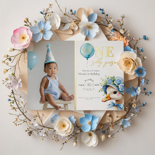 En Aluminium Invitation pour le 1er anniversaire de One Silly G