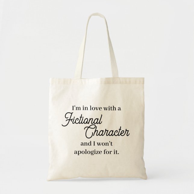 En amour avec un Sac fourre-tout de personnage fic (Devant)