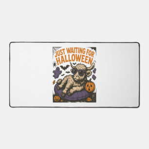 En attendant la vache Highland d'Halloween