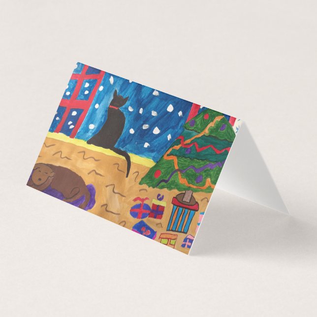 En attente de la carte de Noël (Front)
