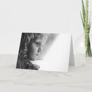 En attente de la carte de voeux papa