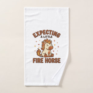 En attente d'un petit cheval de feu Vintage Baby S