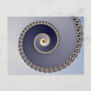 En bas - Carte postale fragile