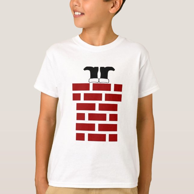 En bas de la cheminée - T-shirt d'enfants (Devant)