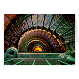 "En bas de l'escalier de phare "