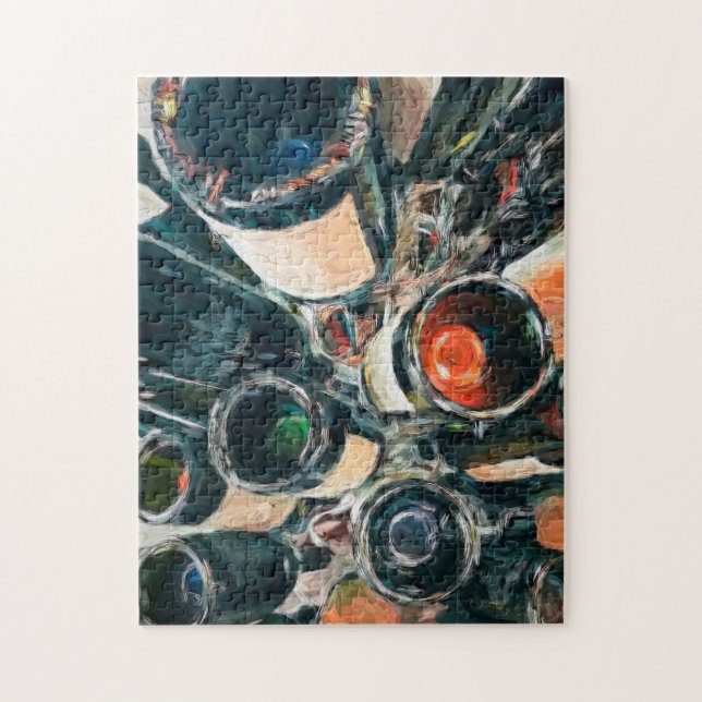 En Bas!  un puzzle pour les amateurs de vin (Vertical)